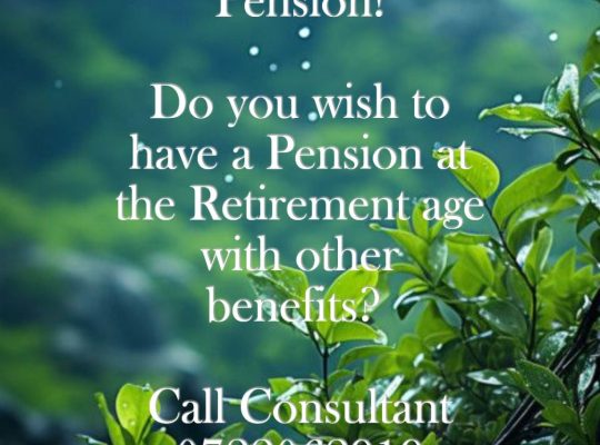 PENSION AFTER RETIREMENT.